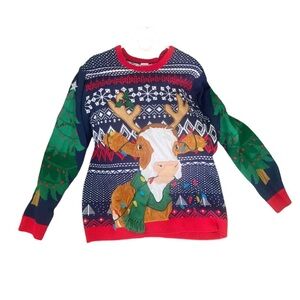 Ugly Sweater Christmas Holiday Cow Lights